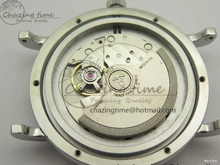 MIROTIME 0307 Portofino IW356501 SS V3 MK 1:1 Best Edition Blue Dial On SS Mesh Bracelet MIYOTA Timeless 7194